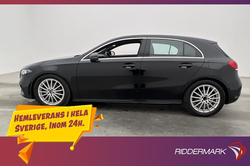 Bild 5 av Mercedes-Benz A 180 136hk AMG Sport Kamera CarPlay Halvskinn