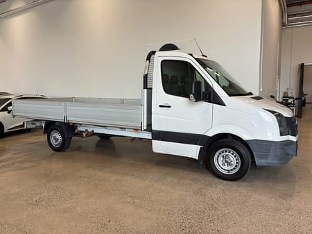 Volkswagen Crafter Chassi 35 2.0 TDI Dragvikt 2000kg Lastvikt 1180kg SoV