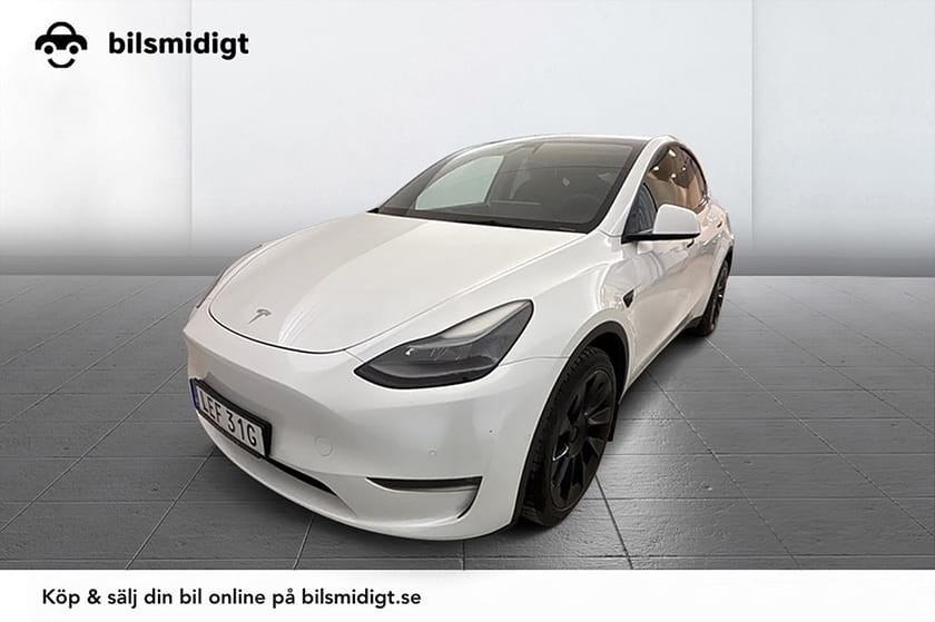 Bild 1 av Tesla Model Y Long Range AWD AP Läder Navi Premiumljud V-Pump 514hk