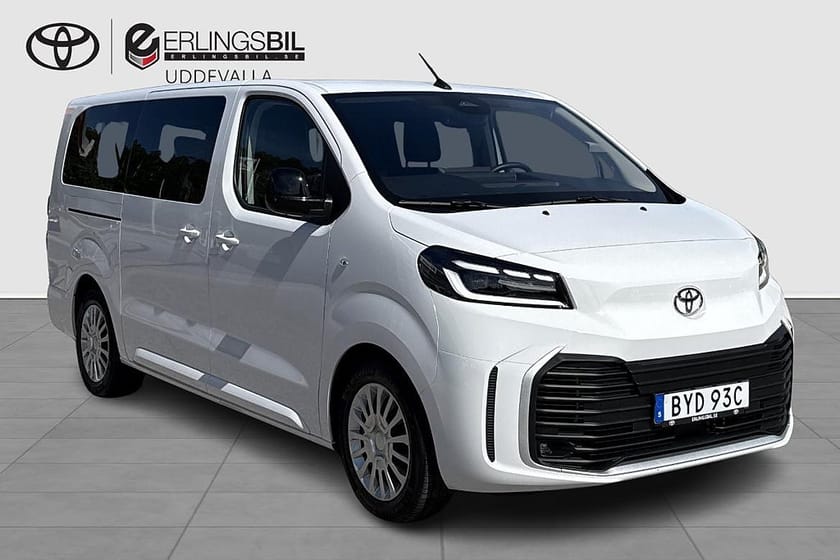 Bild 2 av Toyota Proace L1 Verso 2,2D 180HK AUTOMAT SHUTTLE KOMFORTPKT DRAG 9-SITS MOMS