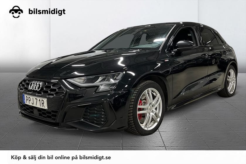 Bild 1 av Audi A3 Sportback 45 TFSI e S Line Komfort Black App+ Connect 245hk