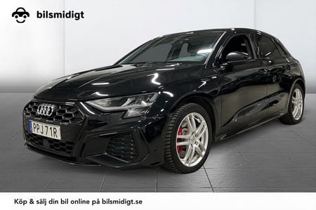 Audi A3 Sportback 45 TFSI e S Line Komfort Black App+ Connect 245hk