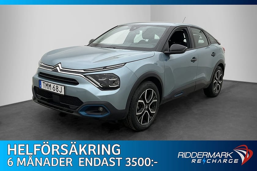 Bild 1 av Citroën ë-C4 e-C4 136hk P-Sensorer CarPlay Farthållare Rattvärme