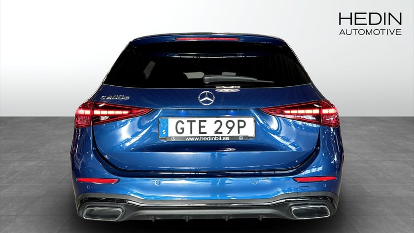 Bild 4 av Mercedes-Benz C 300 T e 313hk AMG - Nightpackage - Nav