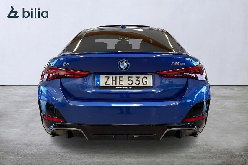 Bild 4 av BMW i4 M50 xDrive Gran Coupé M Sport PRO Supercharged H/K Innovation Drag