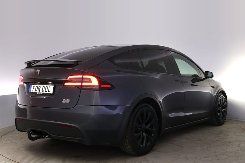 Bild 5 av Tesla Model X Plaid 6-sits Autopilot Panorama Drag V däck