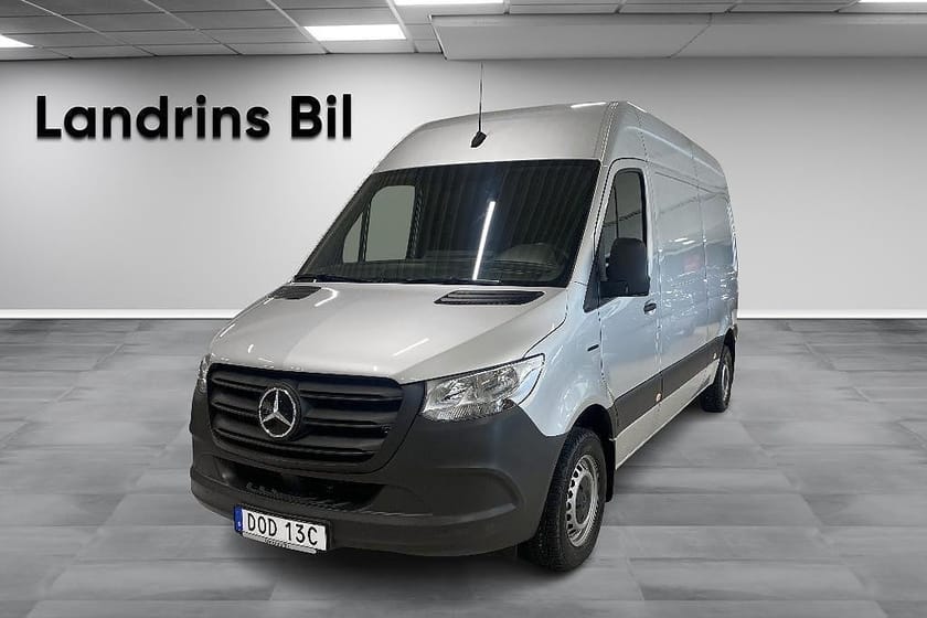 Bild 1 av Mercedes-Benz eSprinter 55 kWh 100% elbil OBS 228 mil