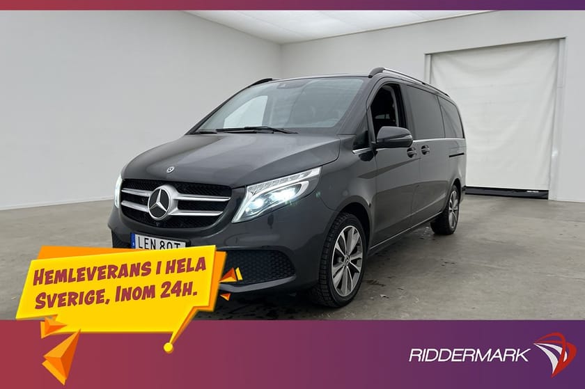 Bild 3 av Mercedes-Benz V 300d 3.1t 300 Avantgarde Värm Drag El-Dörr Skinn 360°