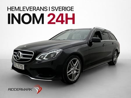 Mercedes-Benz E 350 T BlueTEC AMG Exclusive Pano Drag Kamera Skinn