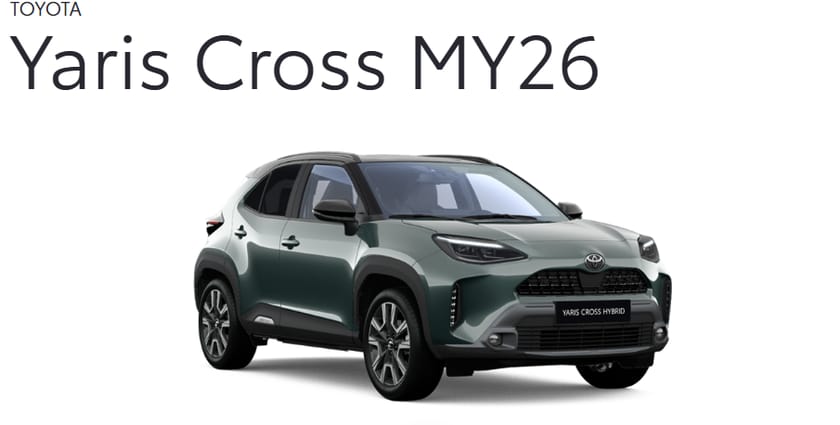 Bild 1 av Toyota Yaris Cross Hybrid 130 Style Bitone
