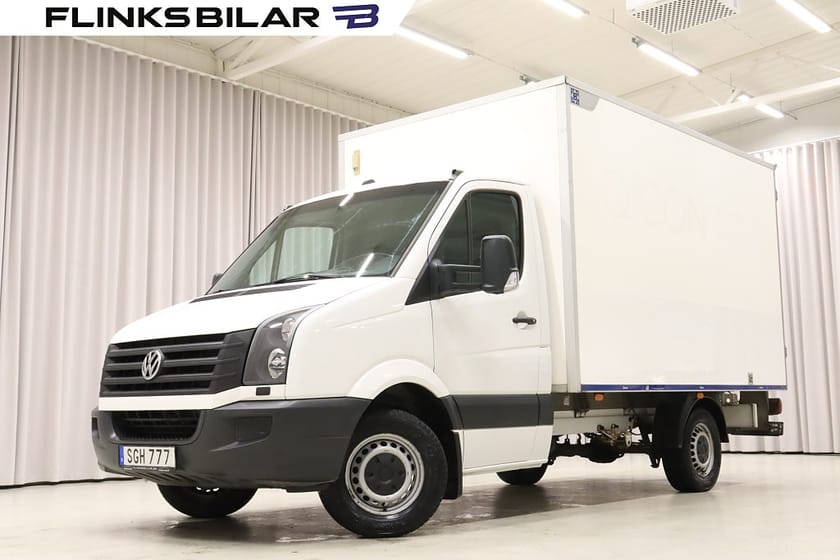 Bild 1 av Volkswagen Crafter Chassi 2.0 TDI 136HK Volymskåp Lastar1185KG Moms