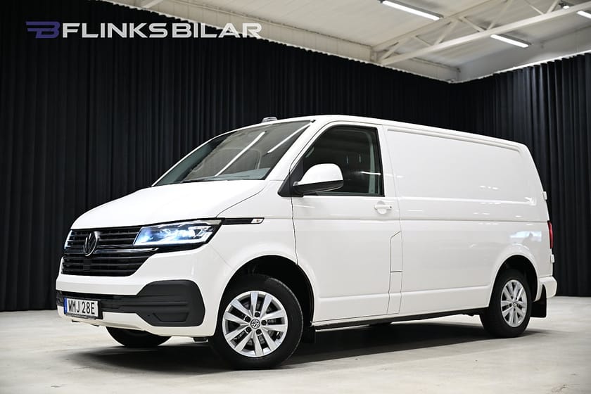 Bild 1 av Volkswagen Transporter DSG 150HK Inredning|Nedlackad|LED|Drag|Värmare|Leasbar