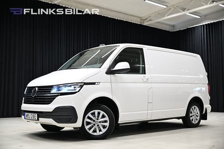 Volkswagen Transporter DSG 150HK Inredning|Nedlackad|LED|Drag|Värmare|Leasbar
