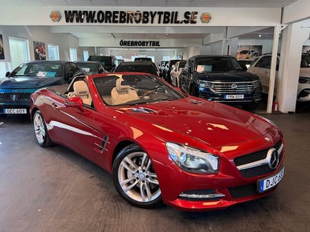 Mercedes-Benz SL 350 Sv-Såld Sky Roof Massage Night Vision Luft UNIK