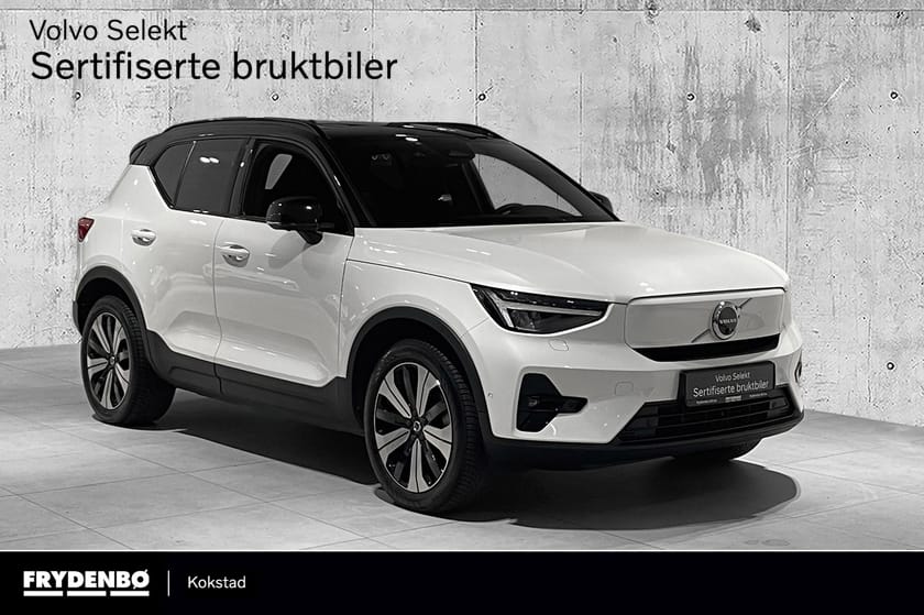 Bilde 1 av Volvo XC40 Recharge Single Motor Ultimate FWD KROK|PANO|360|H&K|TONEDE
