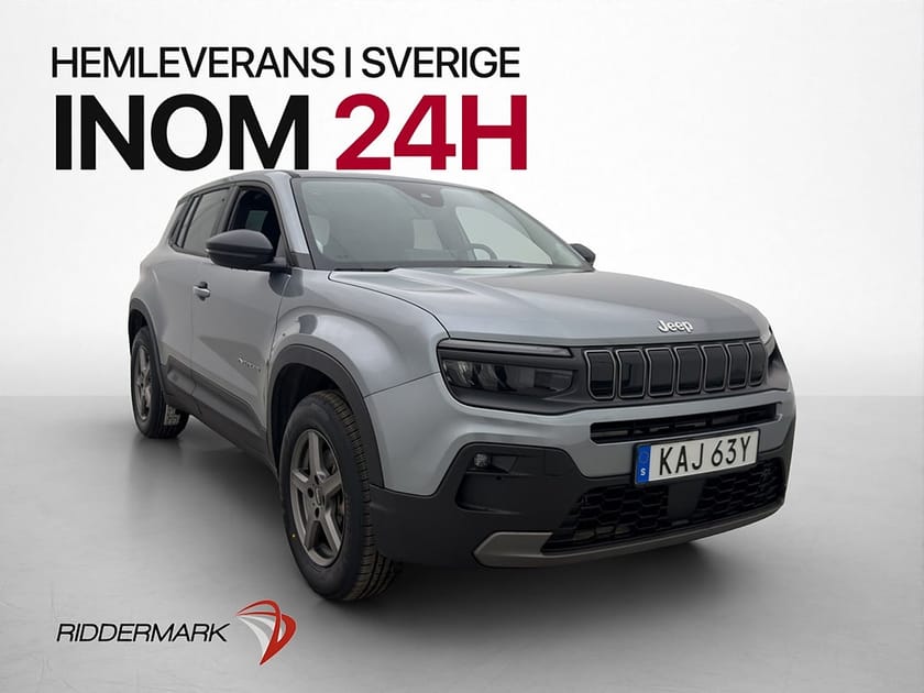 Bild 3 av Jeep Avenger e-Hybrid 100hk Drag Kamera CarPlay Adapt-fart