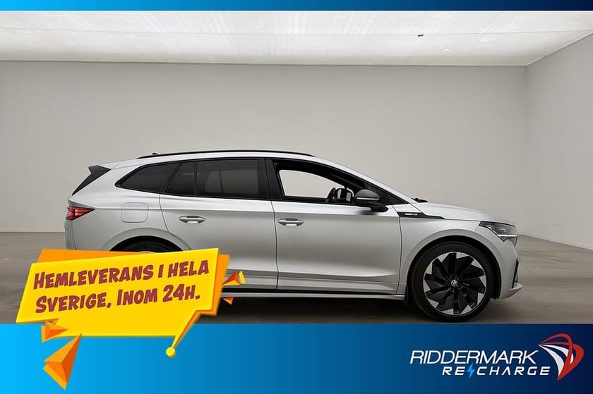 Bild 5 av Škoda Enyaq iV 80 Skoda 204hk Sportline Panorama 360° Värm Drag MOMS