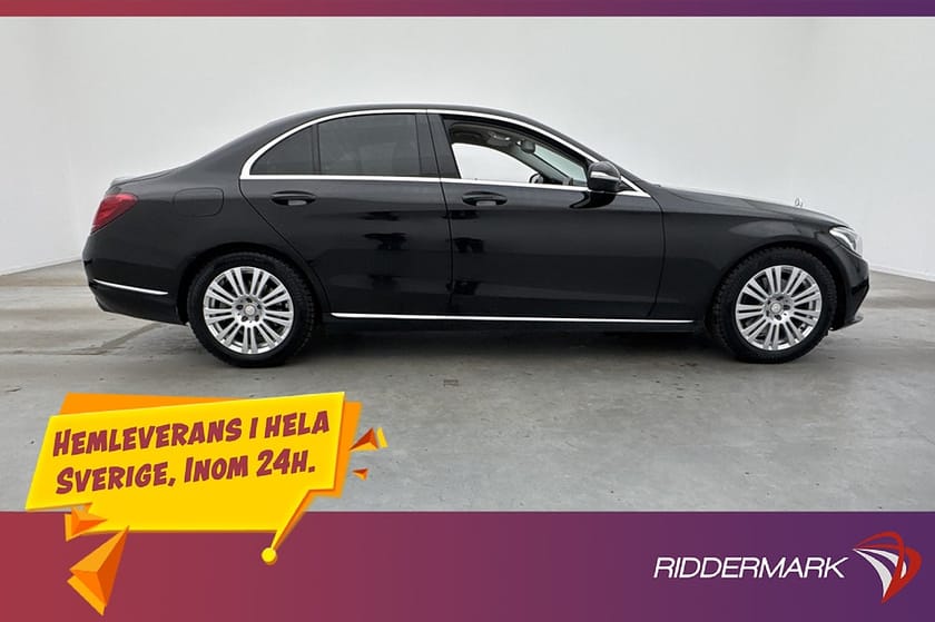 Bild 5 av Mercedes-Benz C 300 BlueTEC HYBRID 231hk Luxury Navi Sensorer Skinn