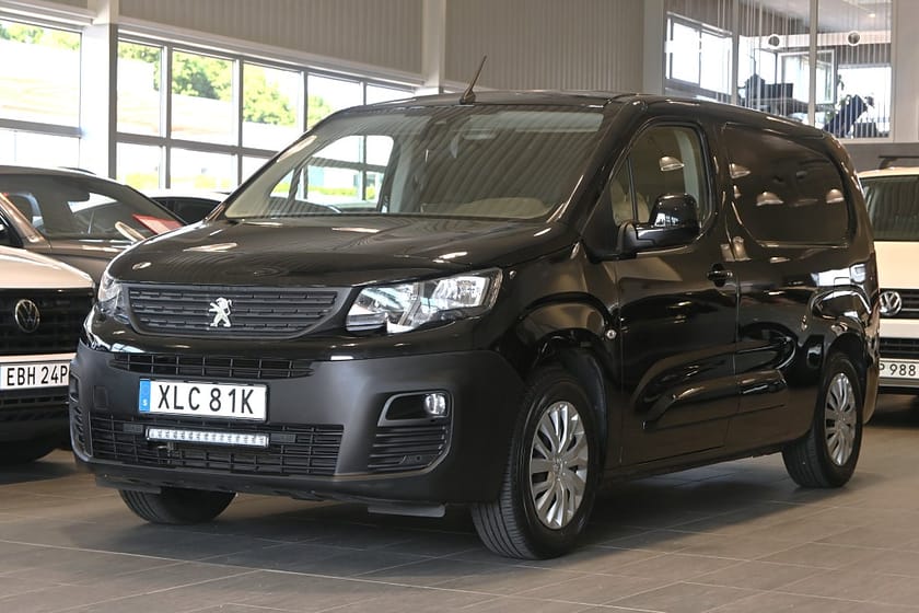 Bild 1 av Peugeot e-Partner L2 Lång 136hk Navigation Backkamera leasebar