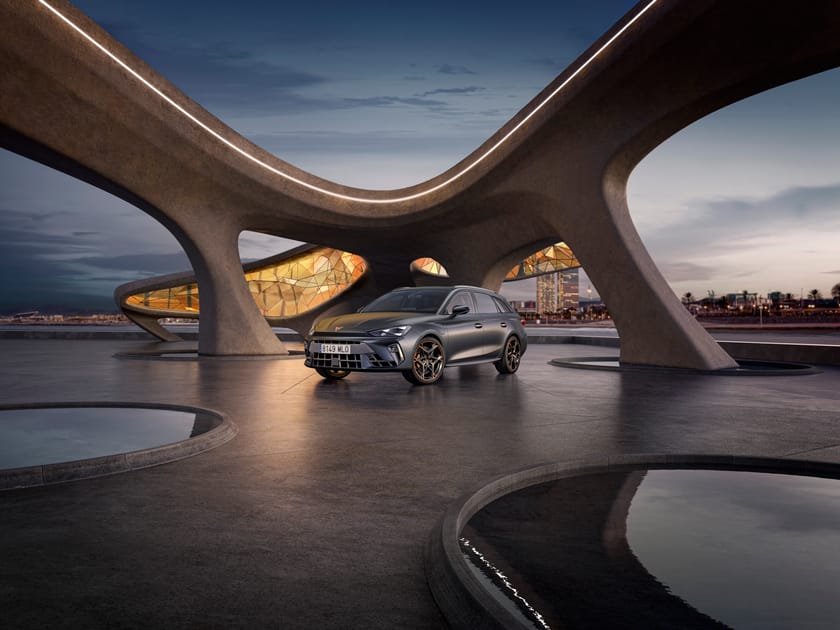 Nya CUPRA Leon bakgrundsbild