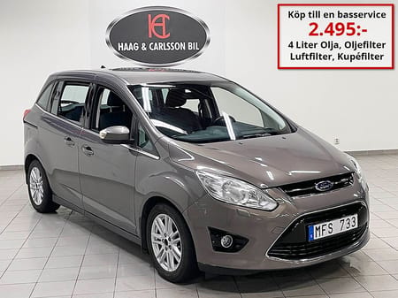 Ford Grand C-Max 1.0 EcoBoost 7-sitsig NYBYTT KAMREM 125hk
