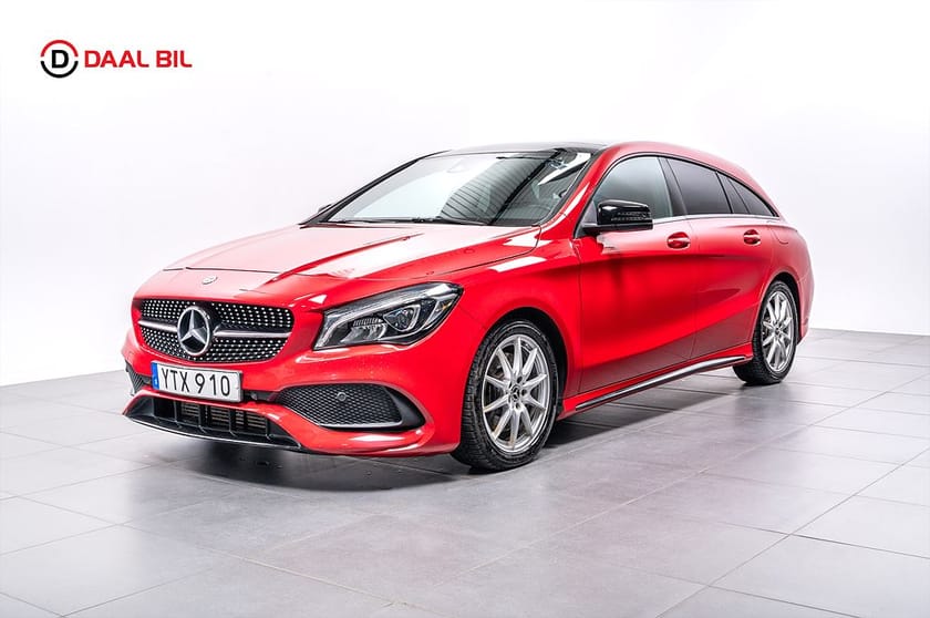 Bild 2 av Mercedes-Benz CLA 220 d Shooting Brake 220d SB 177HK AMG PANORAMA B-KAMERA