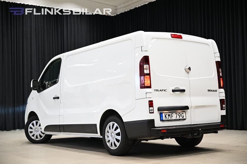 Bild 5 av Renault Trafic Skåpbil dCi 120HK Inredd|LED|Drag|Värmare|GPS|EnÄgare|Leasbar