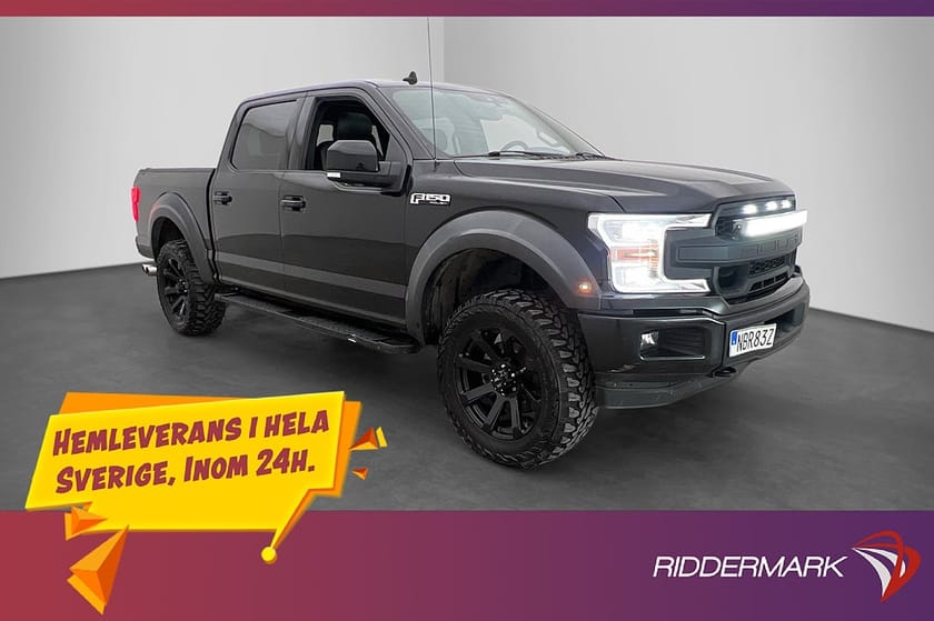 Bild 1 av Ford F-150 SuperCrew Lariat Sport V8 4x4 Drag Pano B&O Skinn Moms 1-Äg