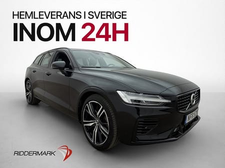 Volvo V60 Recharge T6 AWD R-Design VOC Kamera P-Värm Carplay
