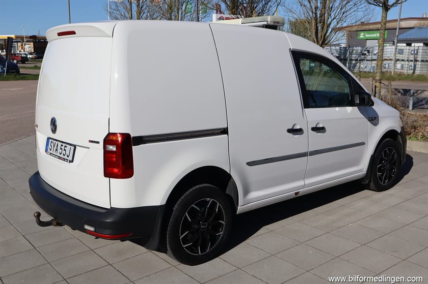 Bild 3 av Volkswagen Caddy Van 2.0 TDI 4Motion 150hk Aut Drag Skåpinred Park.värmare fjärr Svensksåld