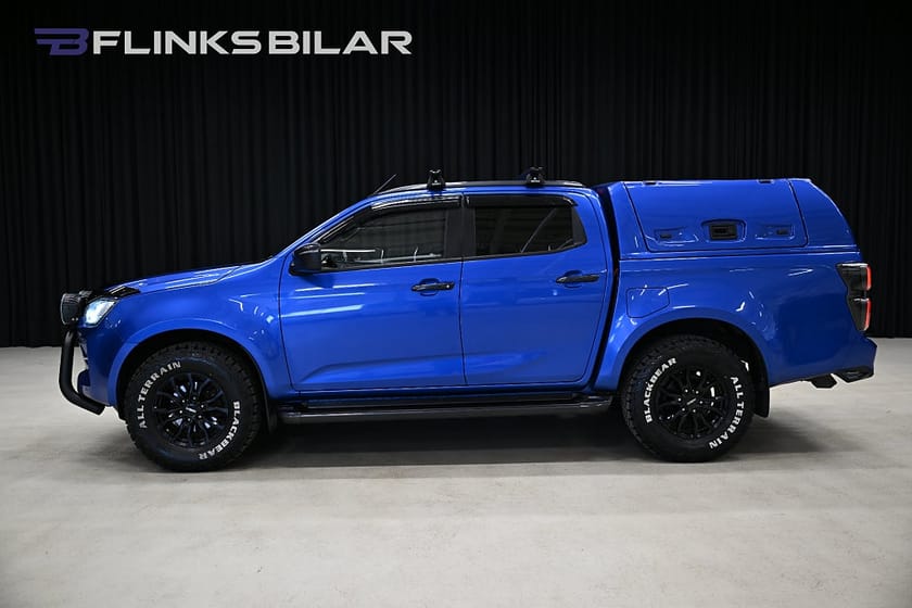 Bild 4 av Isuzu D-Max Crew Cab 163HK Automat|Kåpa|Drag|Värmare|EnÄgare|Leasbar|SeUtr!