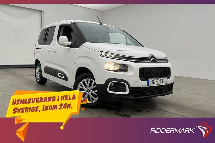 Bild 1 av Citroën Berlingo 131hk Ny-Kamrem Värm Drag Kamera Moms