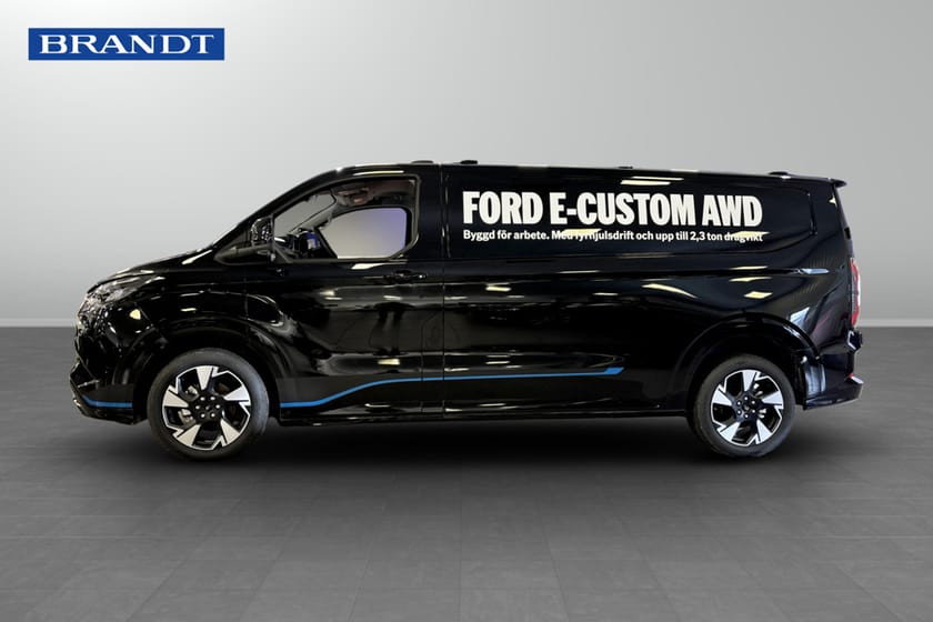 Bild 3 av Ford Transit Custom 82.5 kWh AWD E-Custom Skåp Sport 340L Elmotor 210kW/286hk 1-växlad El