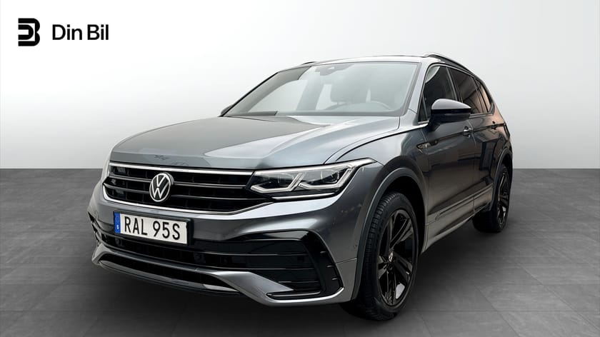 Bild 1 av Volkswagen Tiguan Allspace 5-sätes R-line Black TDI 200 DSG/Drag/P-värmare