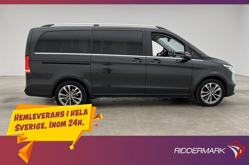Bild 2 av Mercedes-Benz V 300d 3.1t 300 Avantgarde Värm Drag El-Dörr Skinn 360°