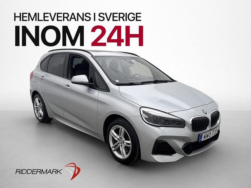 Bild 1 av BMW 225xe Active Tourer M Sport HUD Pano Läder Navi Kamera
