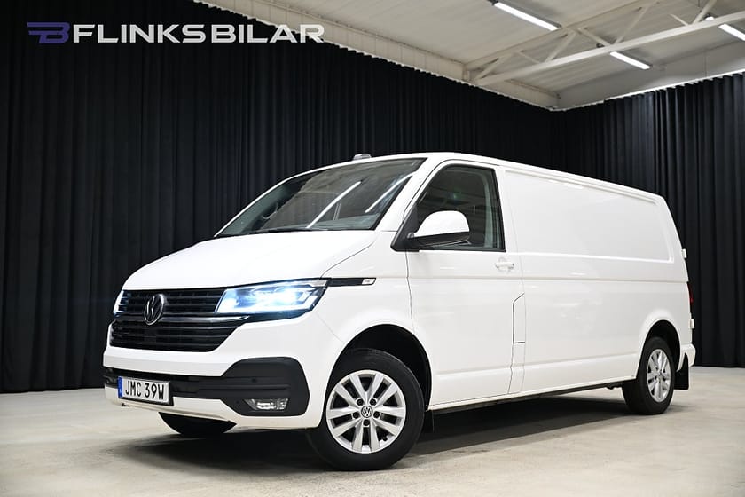 Bild 1 av Volkswagen Transporter DSG 150HK L2|Drag|Värmare|LED|EnÄgare|AppleCarplay|Moms