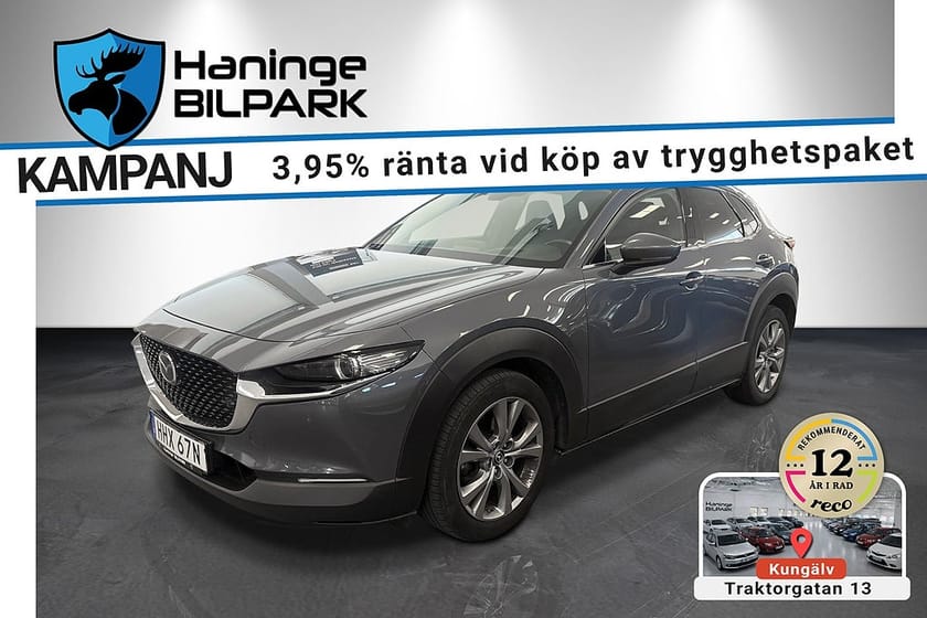 Bild 1 av Mazda CX-30 2.0 150hk SKY Tech pack Aut Bose Bkamera/SUPERDEAL 3,95
