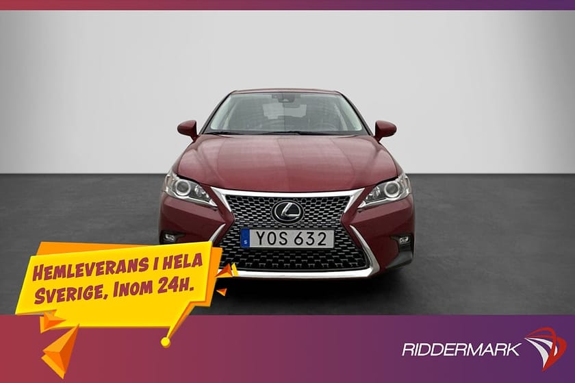 Bild 2 av Lexus CT 200h 136hk Comfort Värmare Kamera Adaptiv-Fart