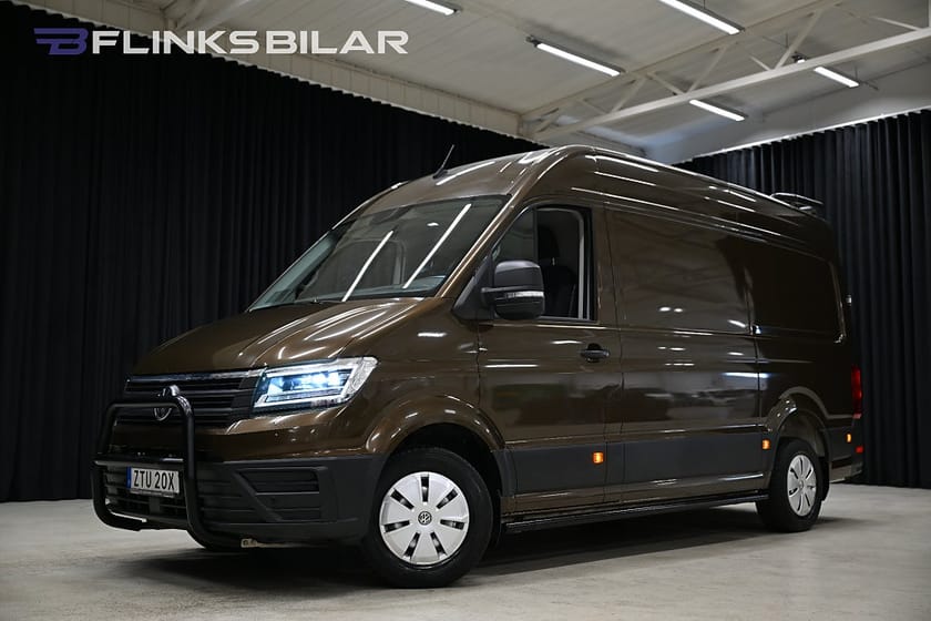 Bild 1 av Volkswagen Crafter 177HK Automat|V-Inredd|LED|Drag|Värmare|Backkamera|Moms
