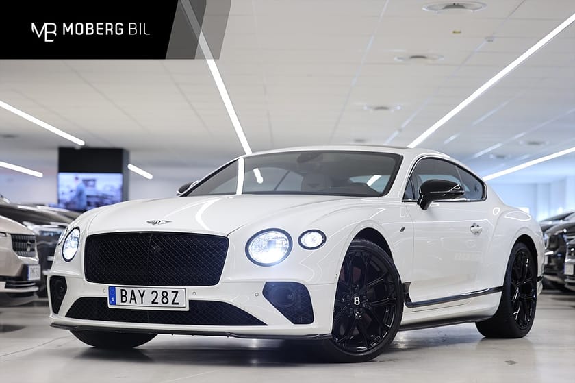 Bild 1 av Bentley Continental GT V8 S 550hk Aerodyn Kolfiber 22" Touringpaket
