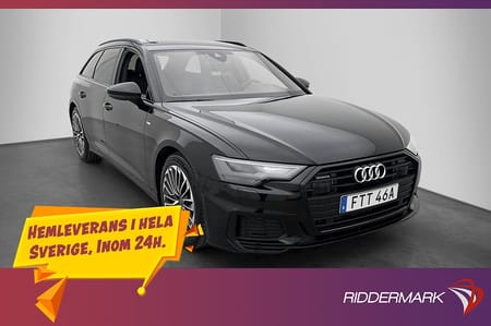 Audi A6 Avant 55 TFSI e quattro Q 367hk S-Line Cockpit CarPlay Navi