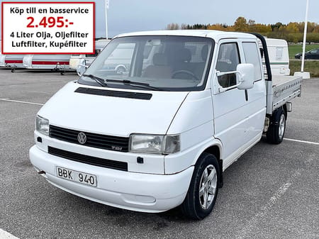 Volkswagen Transporter Chassi Double Cab 2.8t 2.5 TDI 102hk