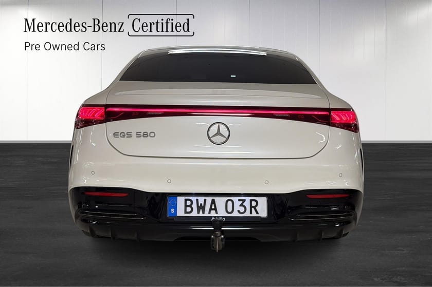 Bild 5 av Mercedes-Benz EQS 580 4MATIC AMG / Drag / HUD / RattVä / Panorama