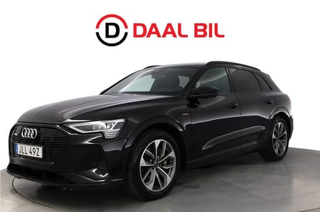 Audi e-tron 55 quattro 95 kWh 408HK S-LINE B&O® P-VÄRM LUFTFJÄD