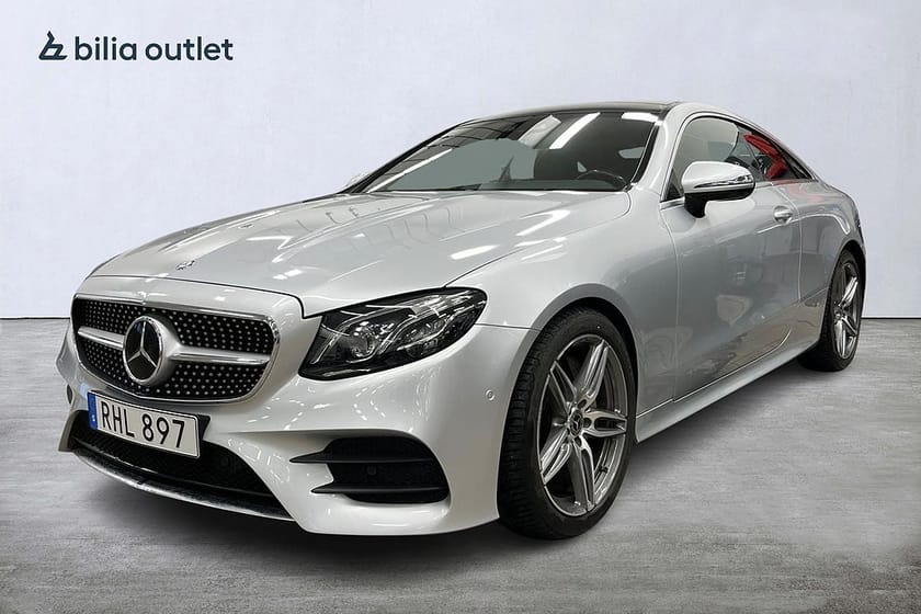 Bild 1 av Mercedes-Benz E 300 Coupé AMG 245hk Backkamera Navigation