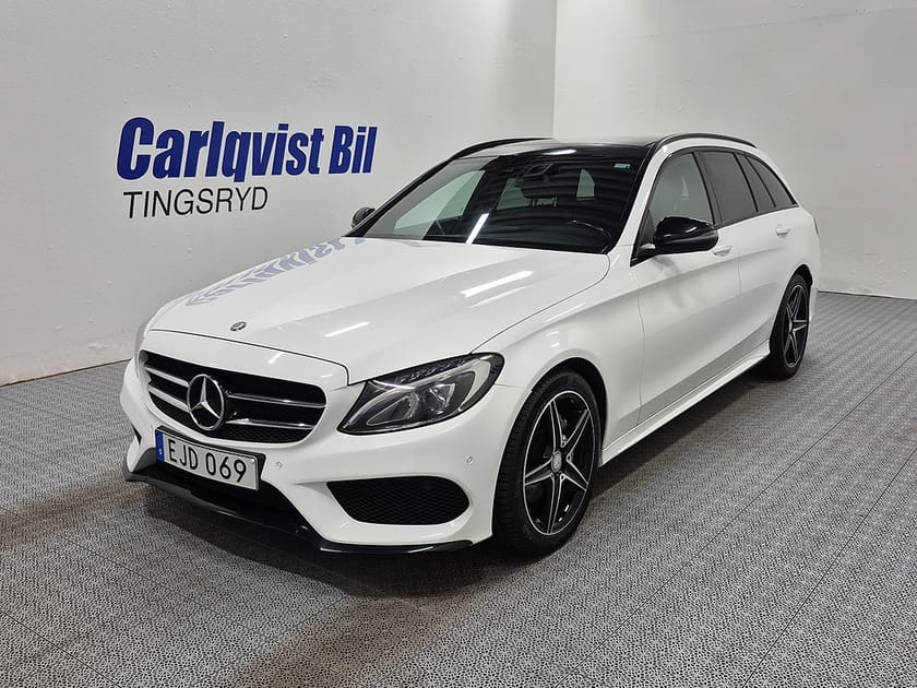 Bild 1 av Mercedes-Benz C 220 T d KOMBI AMG CDI 170HK Panorama Läder
