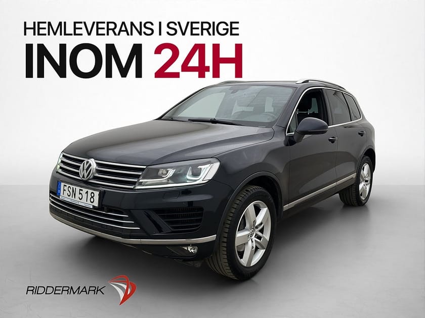 Bild 3 av Volkswagen Touareg V6 TDI 265hk R-Line Pano Värm Elstol Drag