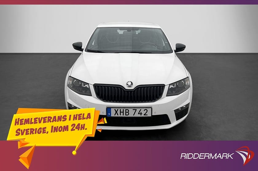 Bild 2 av Škoda Octavia RS Skoda 2.0 TDI Kamera Värm Skinn Adapt-fart Drag