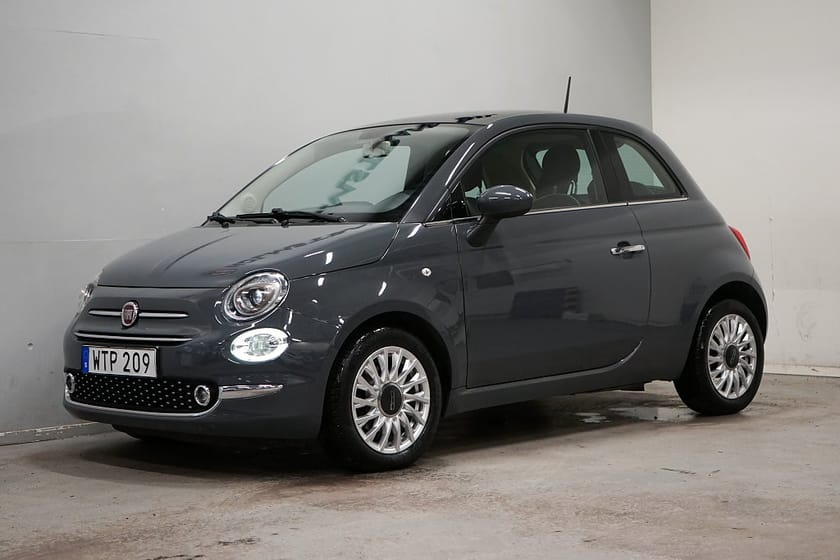 Bild 3 av Fiat 500 1.2 8V Lounge Taklucka Bluetooth K-rem bytt & Nyservad
